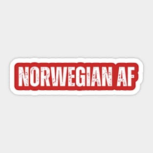 NORWEGIAN AF Sticker